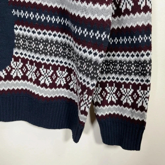 METHOD | NORDIC KNIT PATTERN CREWNECK  SWEATER - Picture 5 of 12